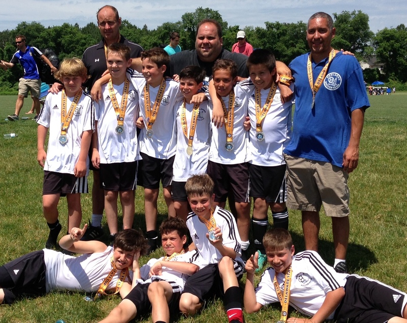 Shown are in back (l-r) assistant coach Larry Magee, coach Jeremy Hurd and assistant coach Jason Moshier. In middle are Caleb Magee, Tyler Jewell, Connor Hochrein, Brady Ford, Ross Moshier and Alex Zagal-Ponce. In front are Jake Gelof, Patrick Short, Jamie Riddle and Matt Berdini. Not pictured is Sutton Bennett. SOURCE SUBMITTED